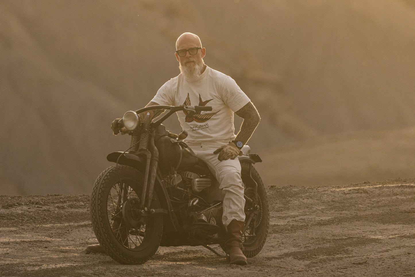 Take Me Home - MADE IN JAPAN, Black Bear Band chopper tee