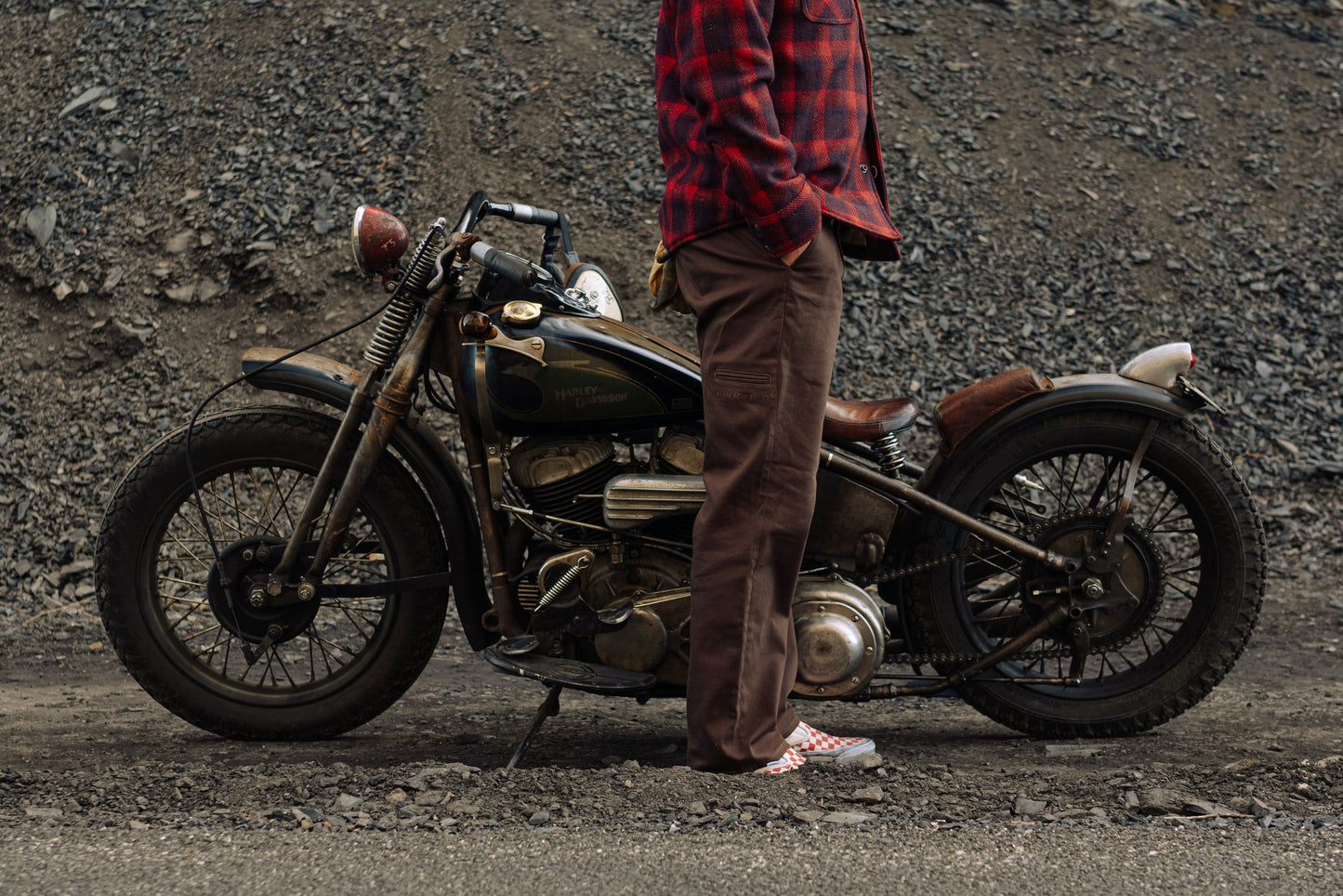 the Black Bear Brand SKATE Pant (Brown)