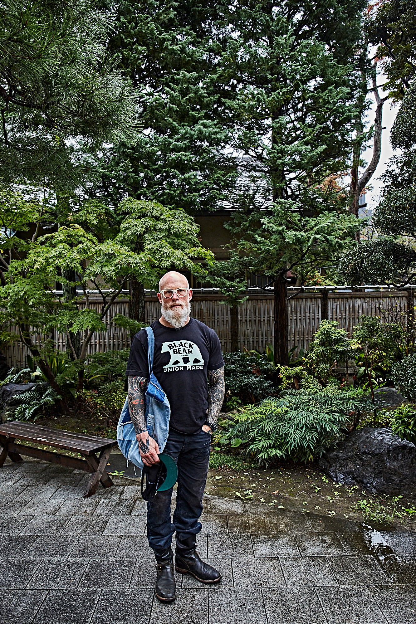 Hand Made VINTAGE DENIM Patch/Work Tote