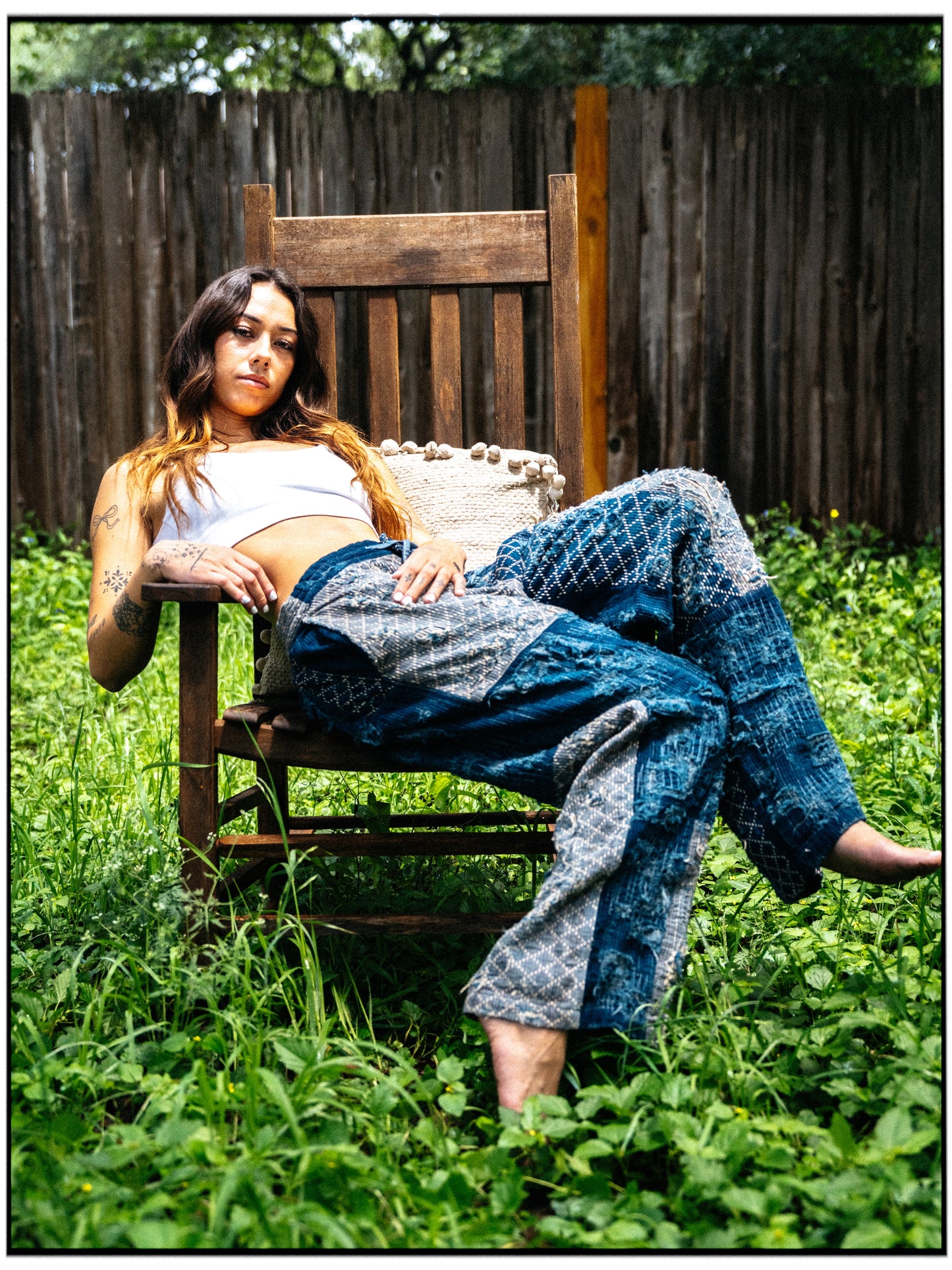 the Black Bear Brand BORO Kung Fu Lounge Pants