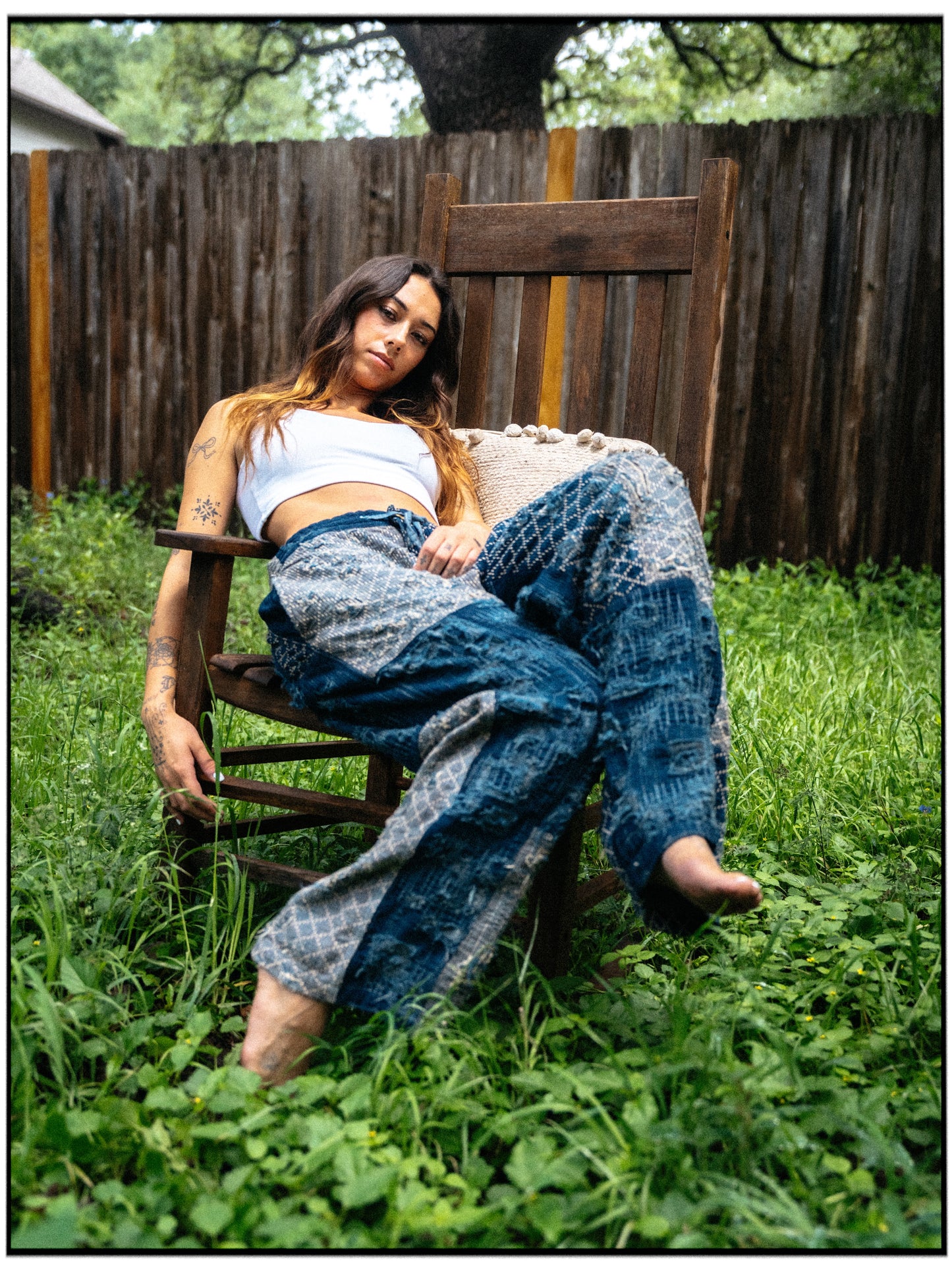 the Black Bear Brand BORO Kung Fu Lounge Pants