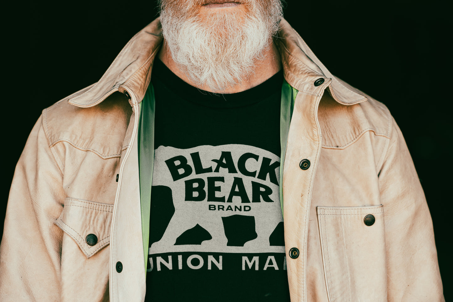 Special Japan Edition Black Bear Brand UNION MADE Tee