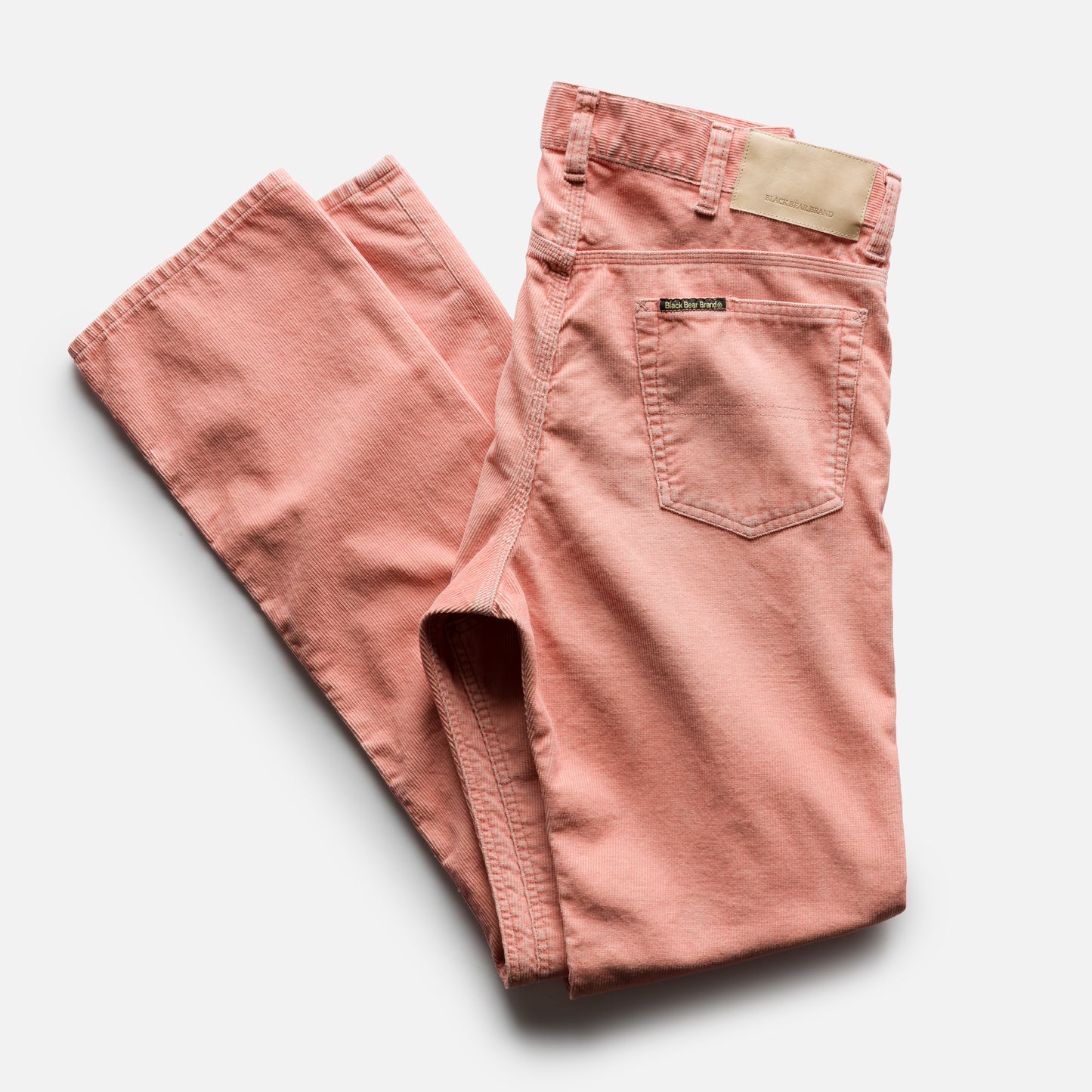 the Black Bear Brand Wフロントコーデュロイ Vintage ROSE パンツ