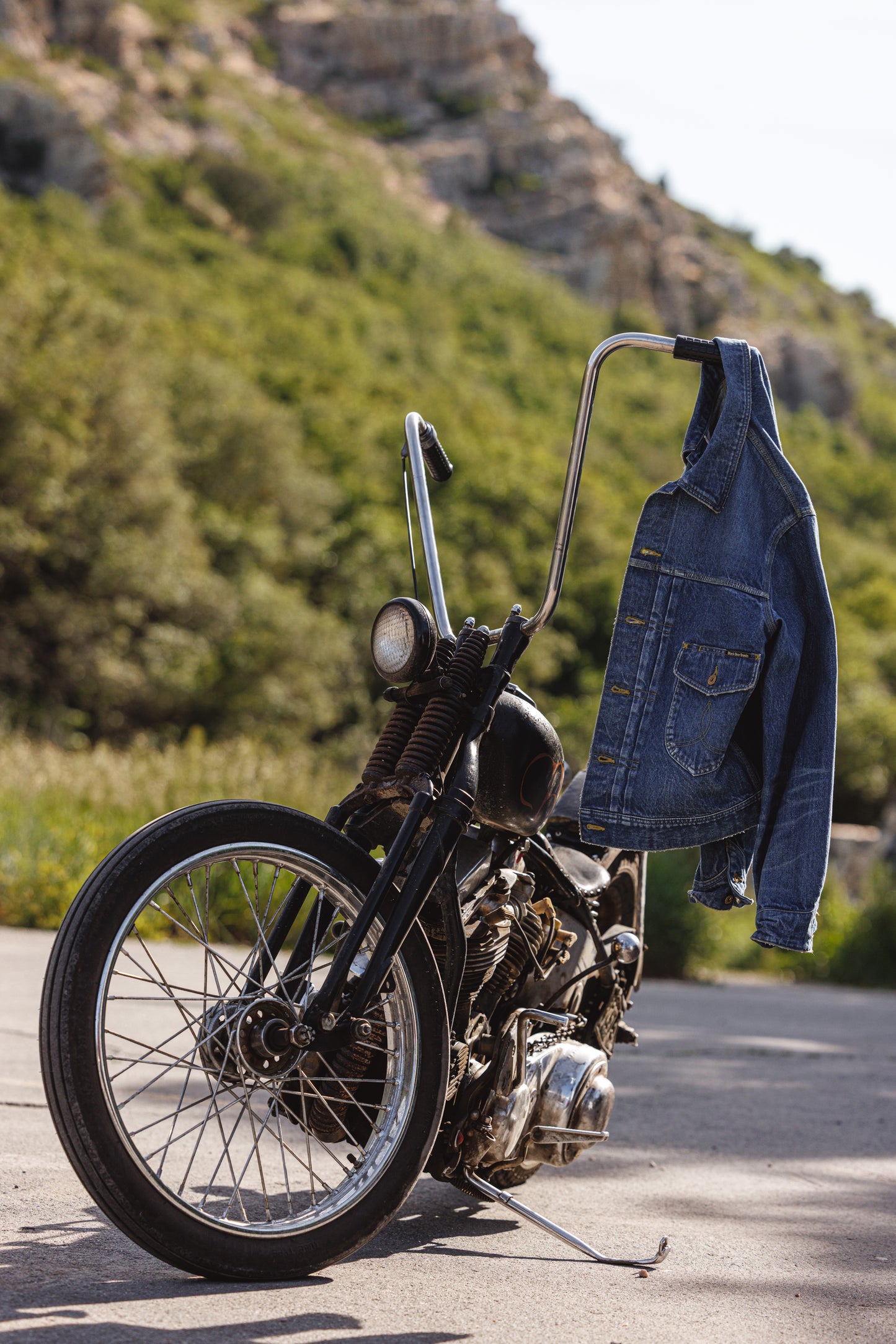 the Sun WASHED - Black Bear Brand ONE Jean Jacket (gen-2)