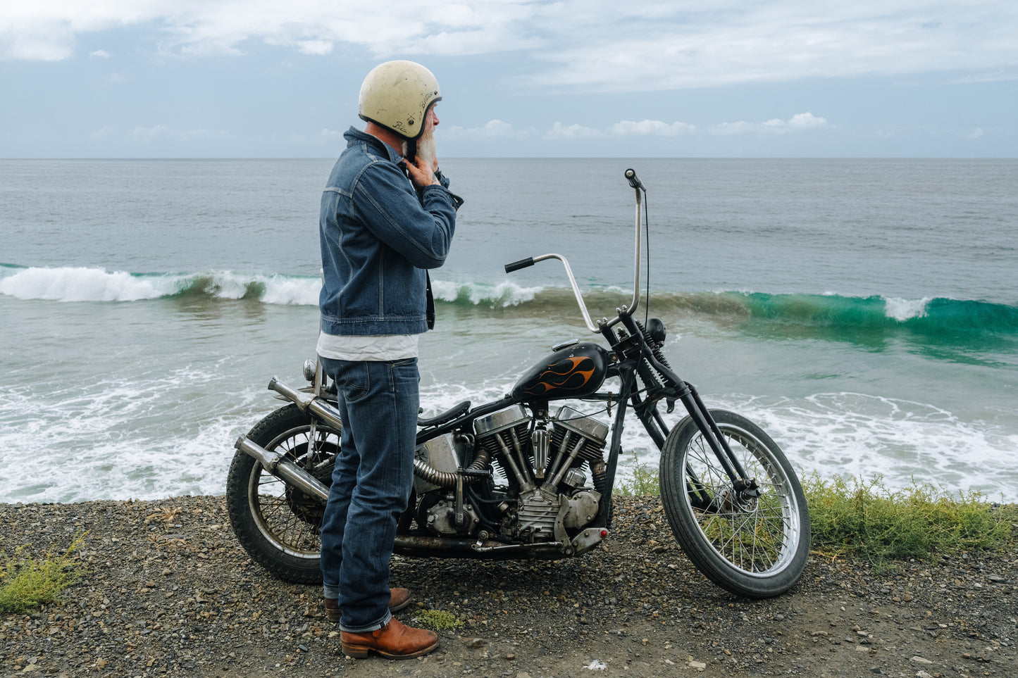 the Sun WASHED - Black Bear Brand ONE Jean Jacket (gen-2)