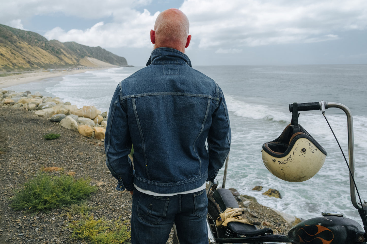 the Sun WASHED - Black Bear Brand ONE Jean Jacket (gen-2)