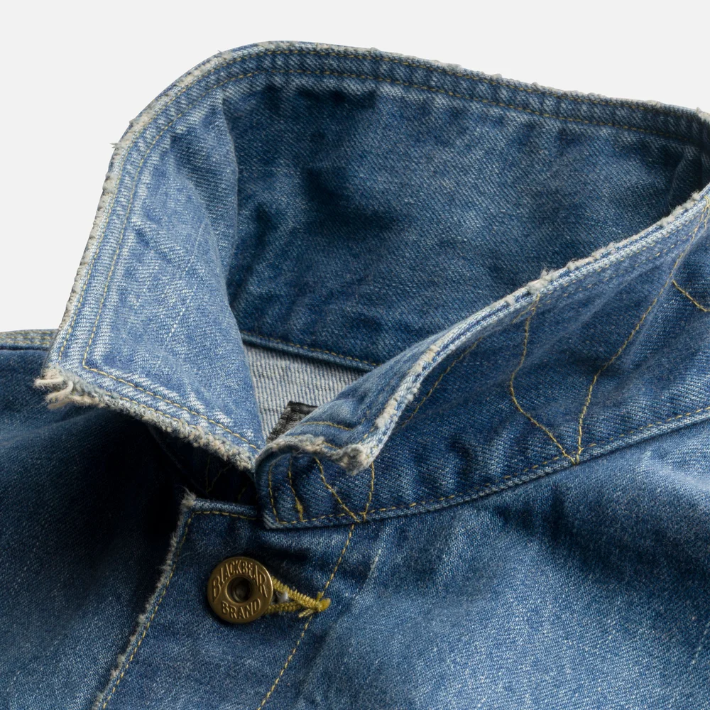 the Sun WASHED - Black Bear Brand ONE Jean Jacket (gen-2)
