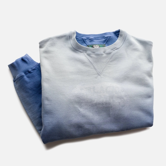 Black Bear Brand - SKY BLUE CHOP SHOP Vintage Washed French Terry Crew