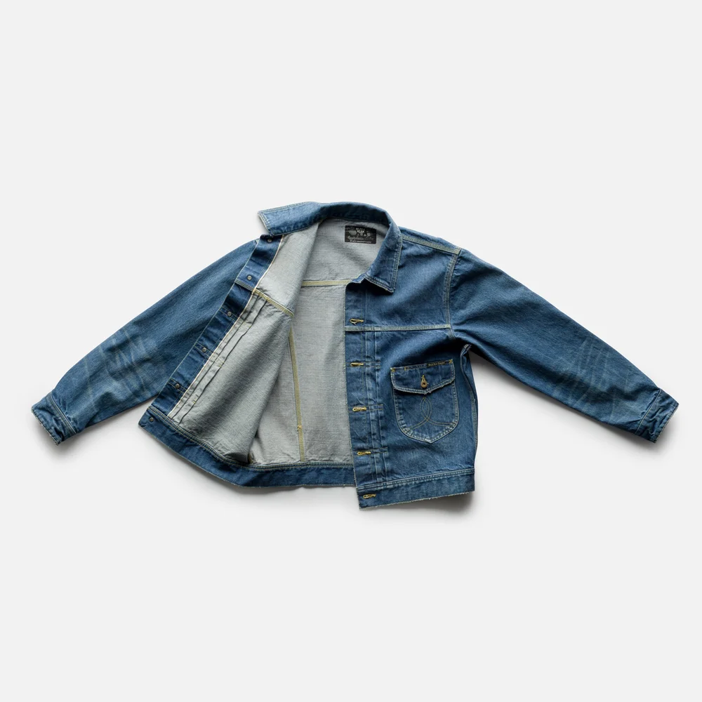 the Sun WASHED - Black Bear Brand ONE Jean Jacket (gen-2)