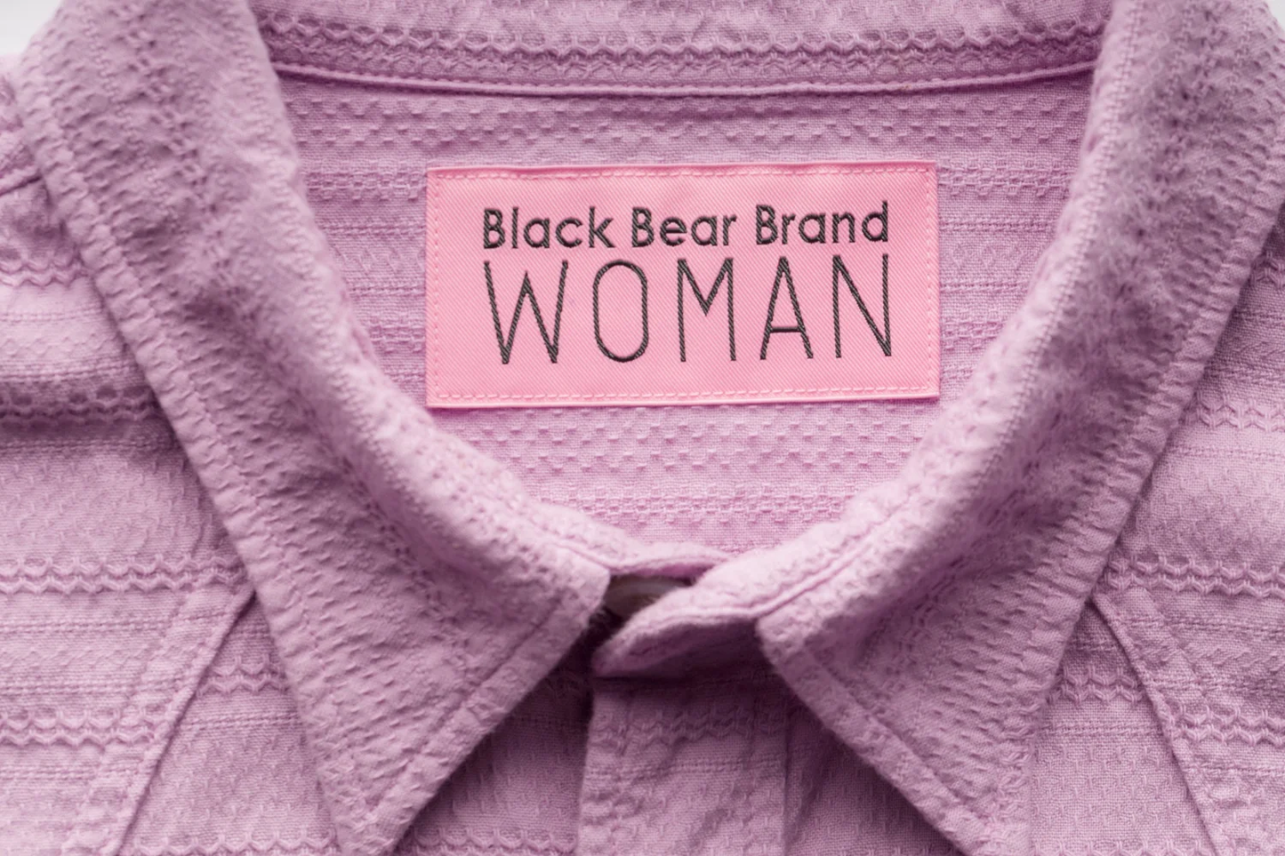 Black Bear Brand WOMAN - LAVENDER Embroidery... Western P-Snap Shirt