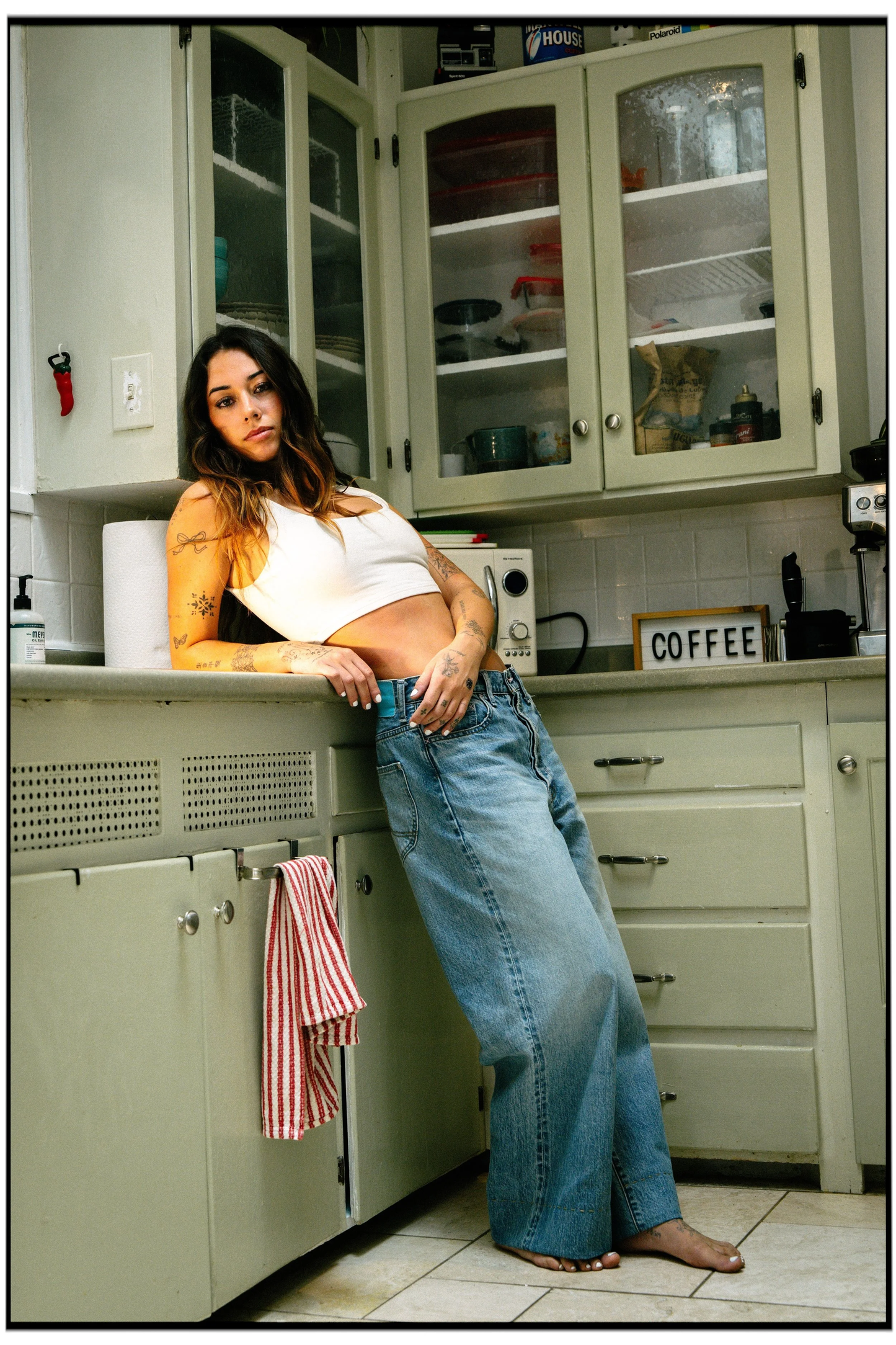 Black Bear Brand WOMAN - Boy Friend Washed Jeans!