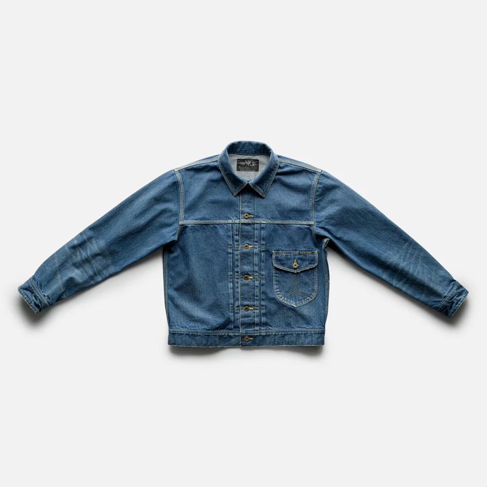 the Sun WASHED - Black Bear Brand ONE Jean Jacket (gen-2)