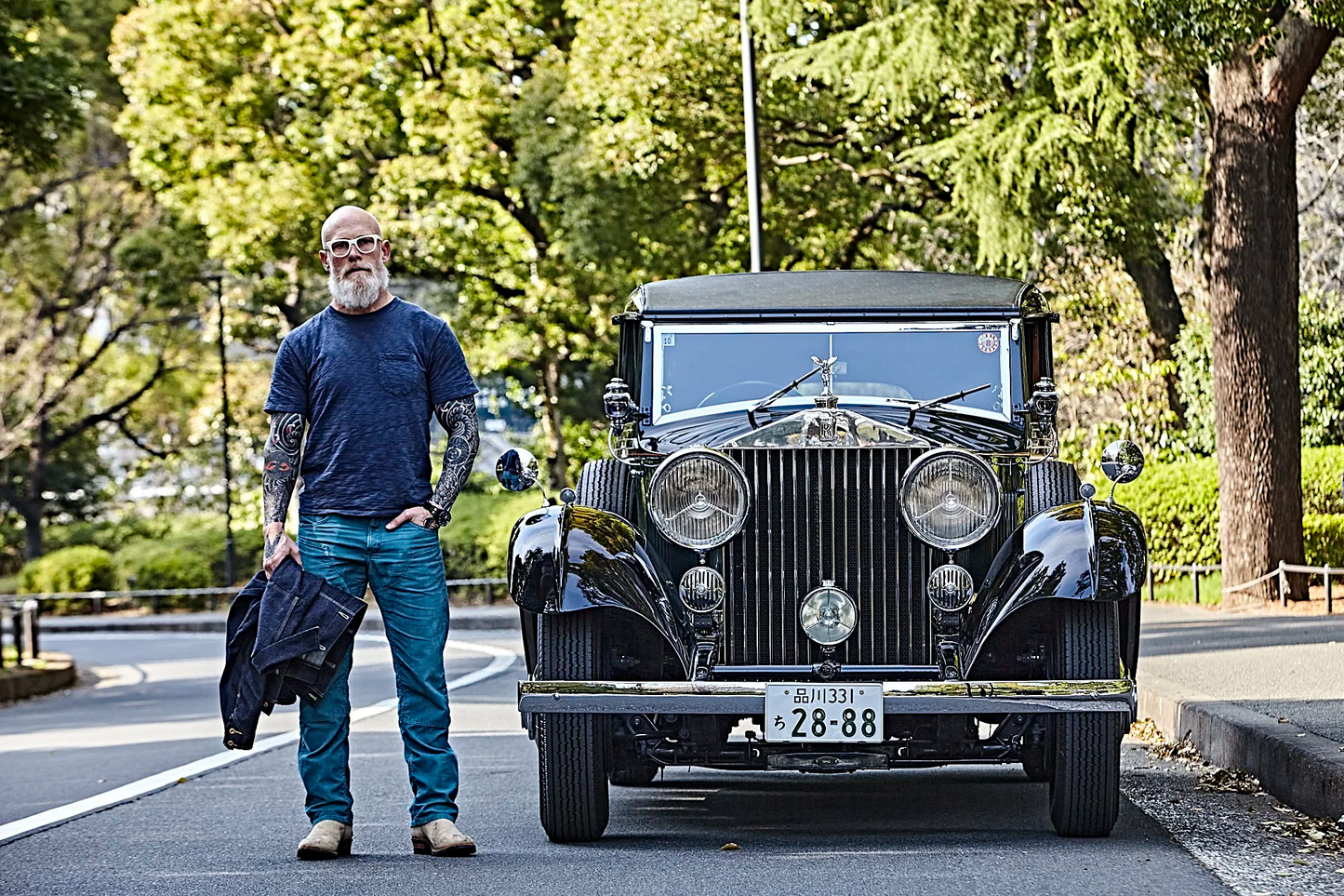 the Black Bear Brand Wフロントコーデュロイ OLD OCEAN Blue パンツ