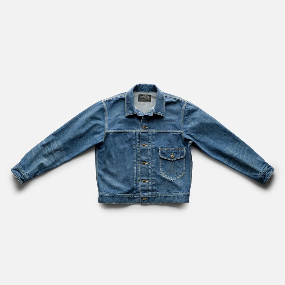 the Sun WASHED - Black Bear Brand ONE Jean Jacket (gen-2)