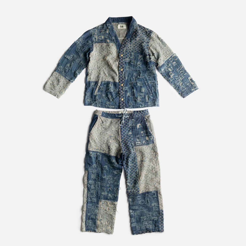 the Black Bear Brand BORO Kung Fu Lounge Pants