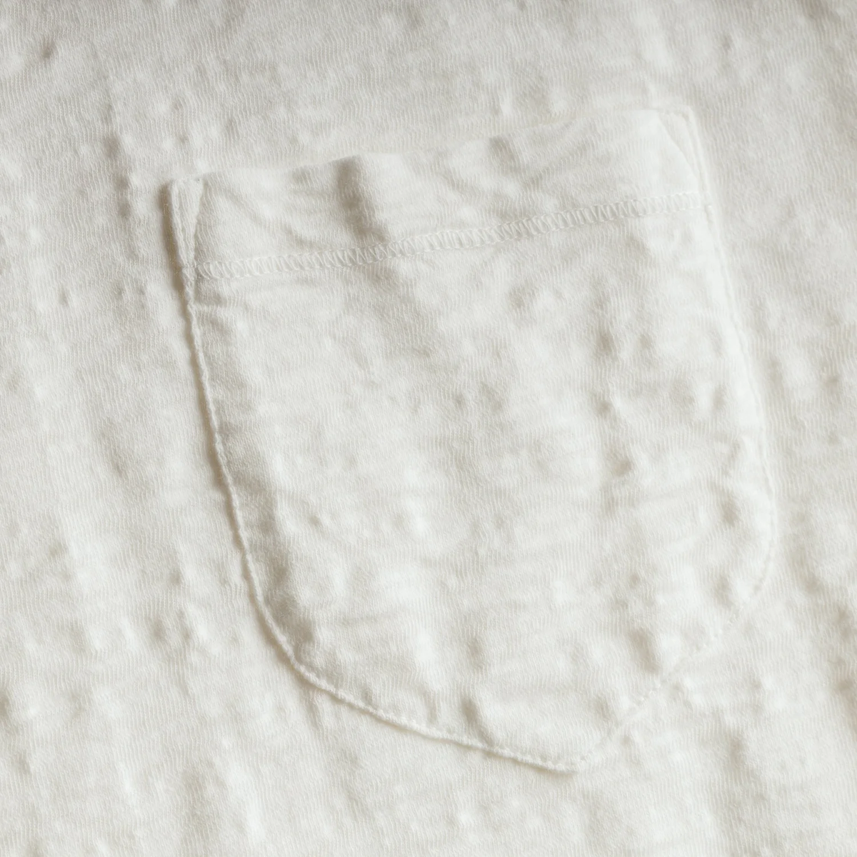 Made In The USA SLUB COTTON POCKET Tee