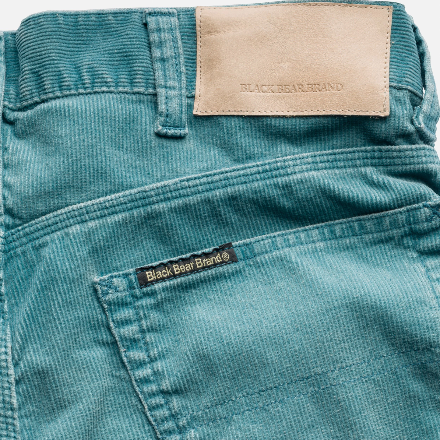 the Black Bear Brand Wフロントコーデュロイ OLD OCEAN Blue パンツ