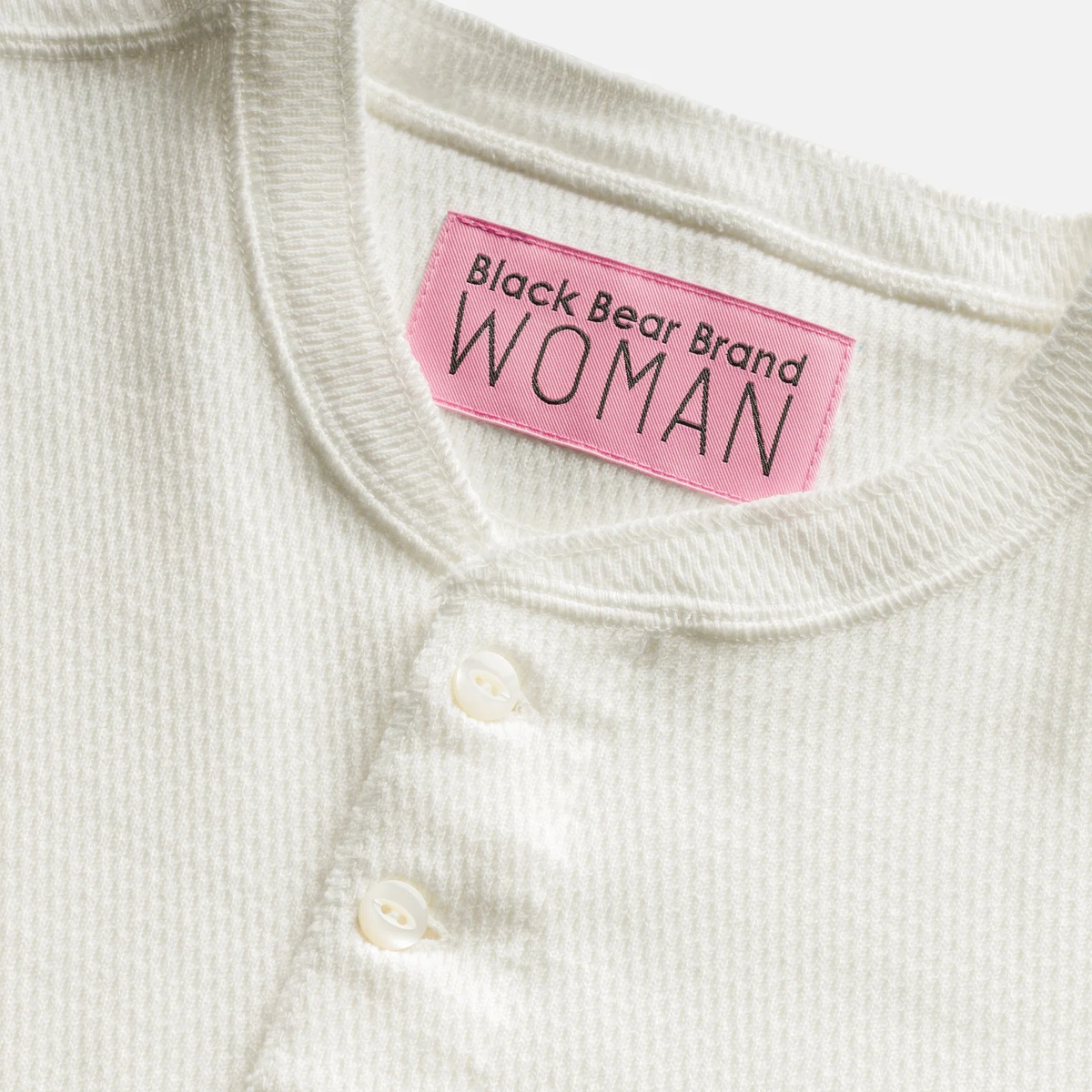 Black Bear Brand WOMAN - Japanese Cotton Thermal Henleys