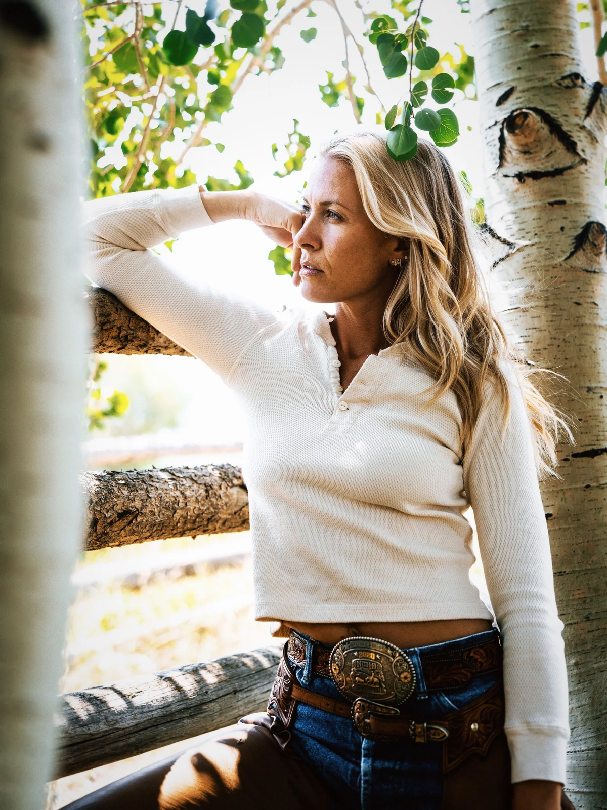 Black Bear Brand WOMAN - Japanese Cotton Thermal Henleys