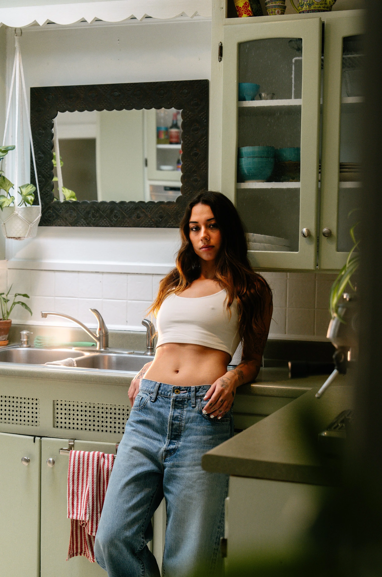 Black Bear Brand WOMAN - Boy Friend Washed Jeans!