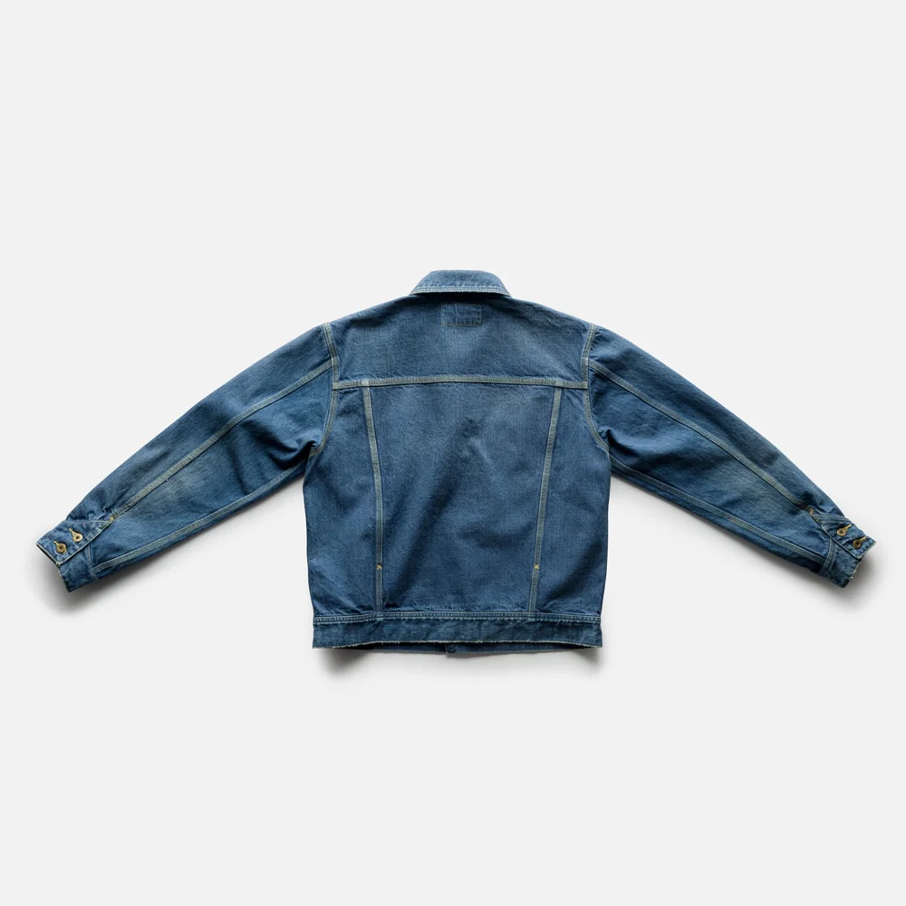 the Sun WASHED - Black Bear Brand ONE Jean Jacket (gen-2)