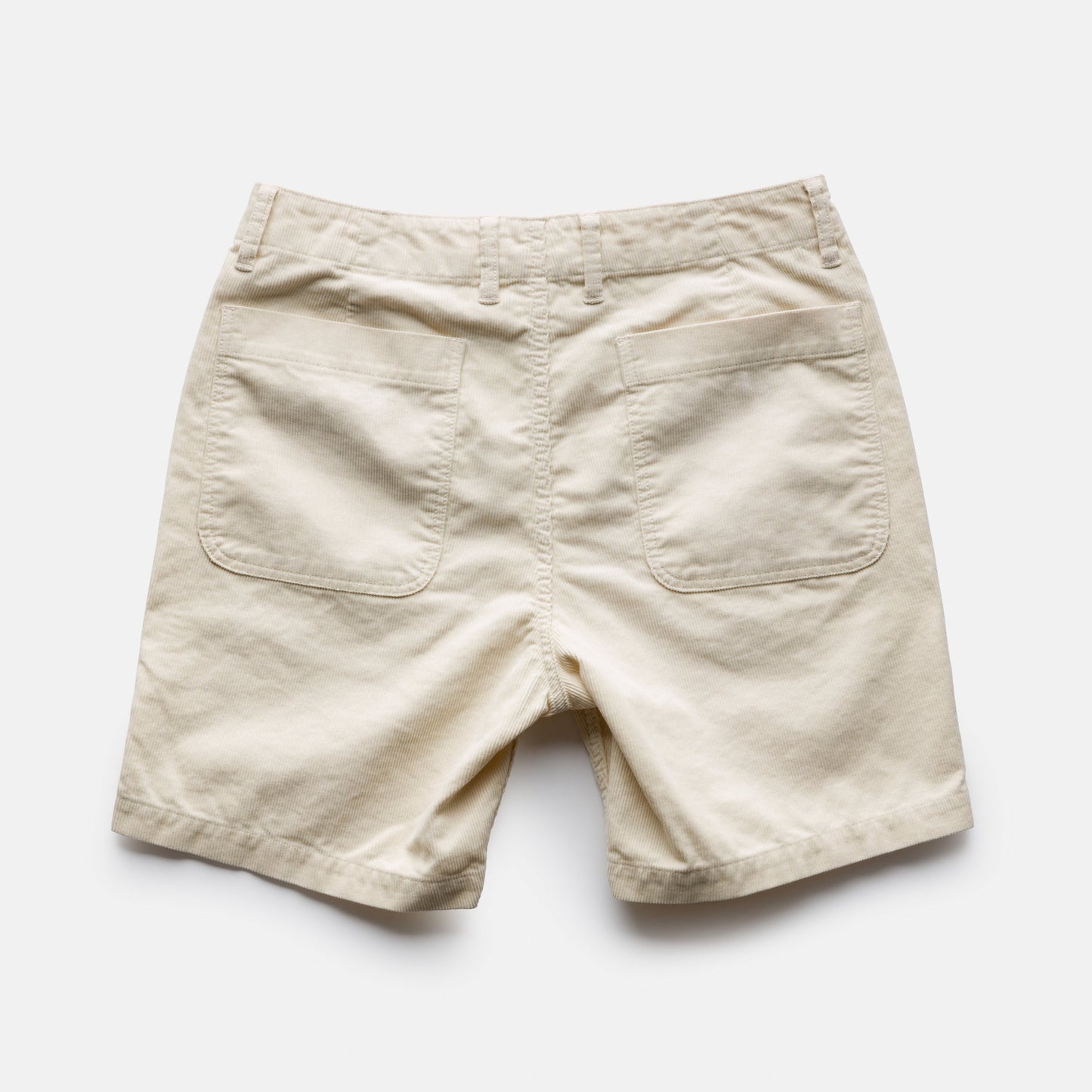 the Black Bear Brand コーデュロイショーツ Washed IVORY
