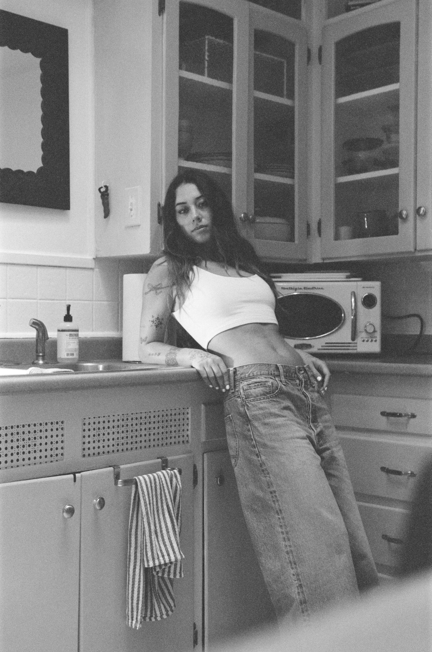 Black Bear Brand WOMAN - Boy Friend Washed Jeans!
