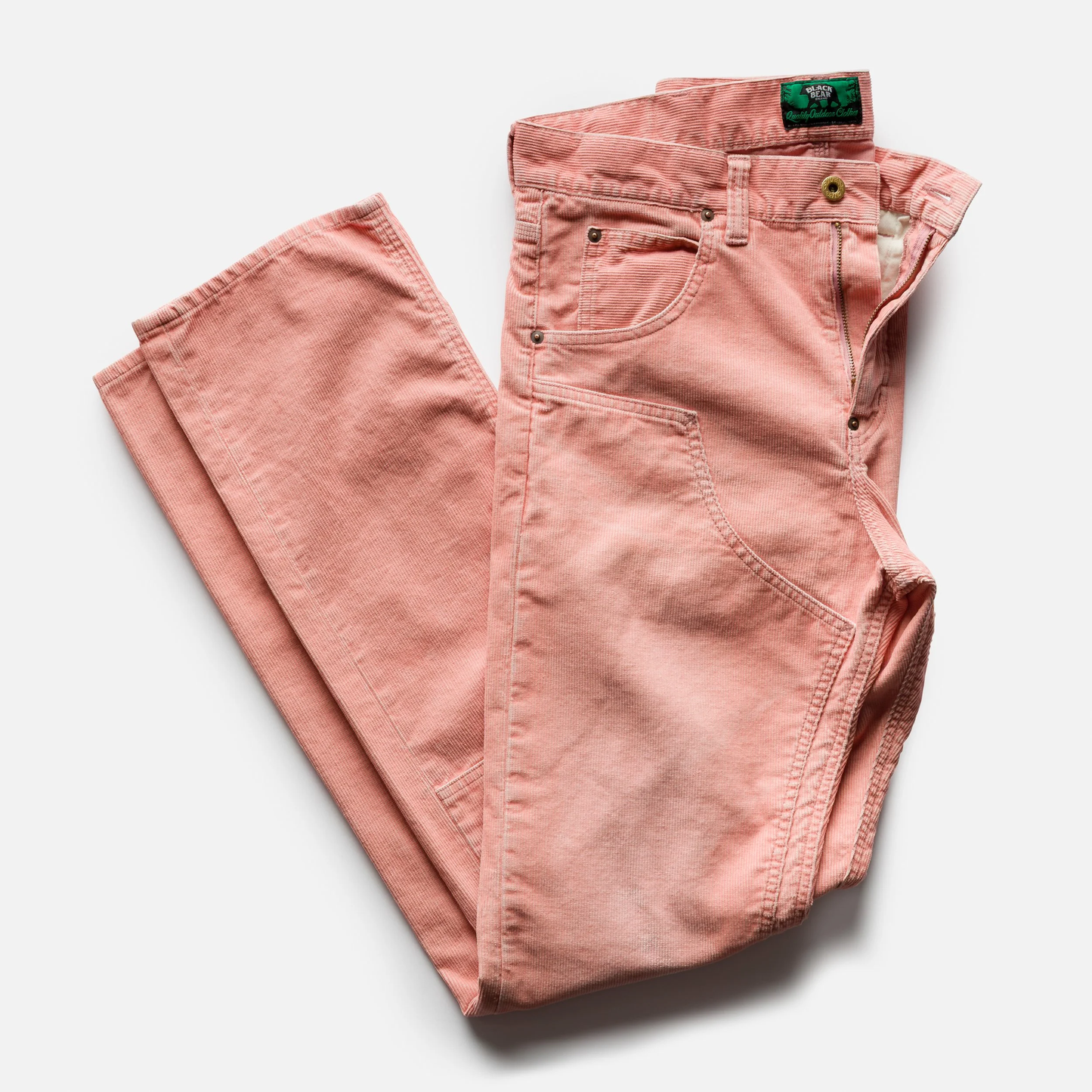 the Black Bear Brand Wフロントコーデュロイ Vintage ROSE パンツ