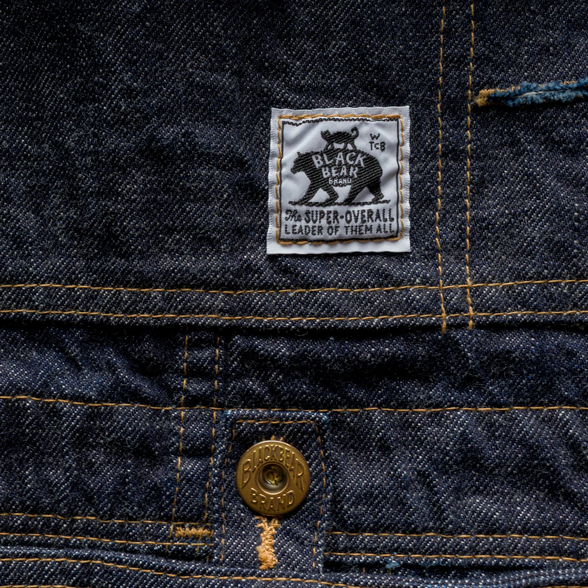海外作家さま　ブラックベア　ヴィンテージ風 Black Bear Brand - Overalls 