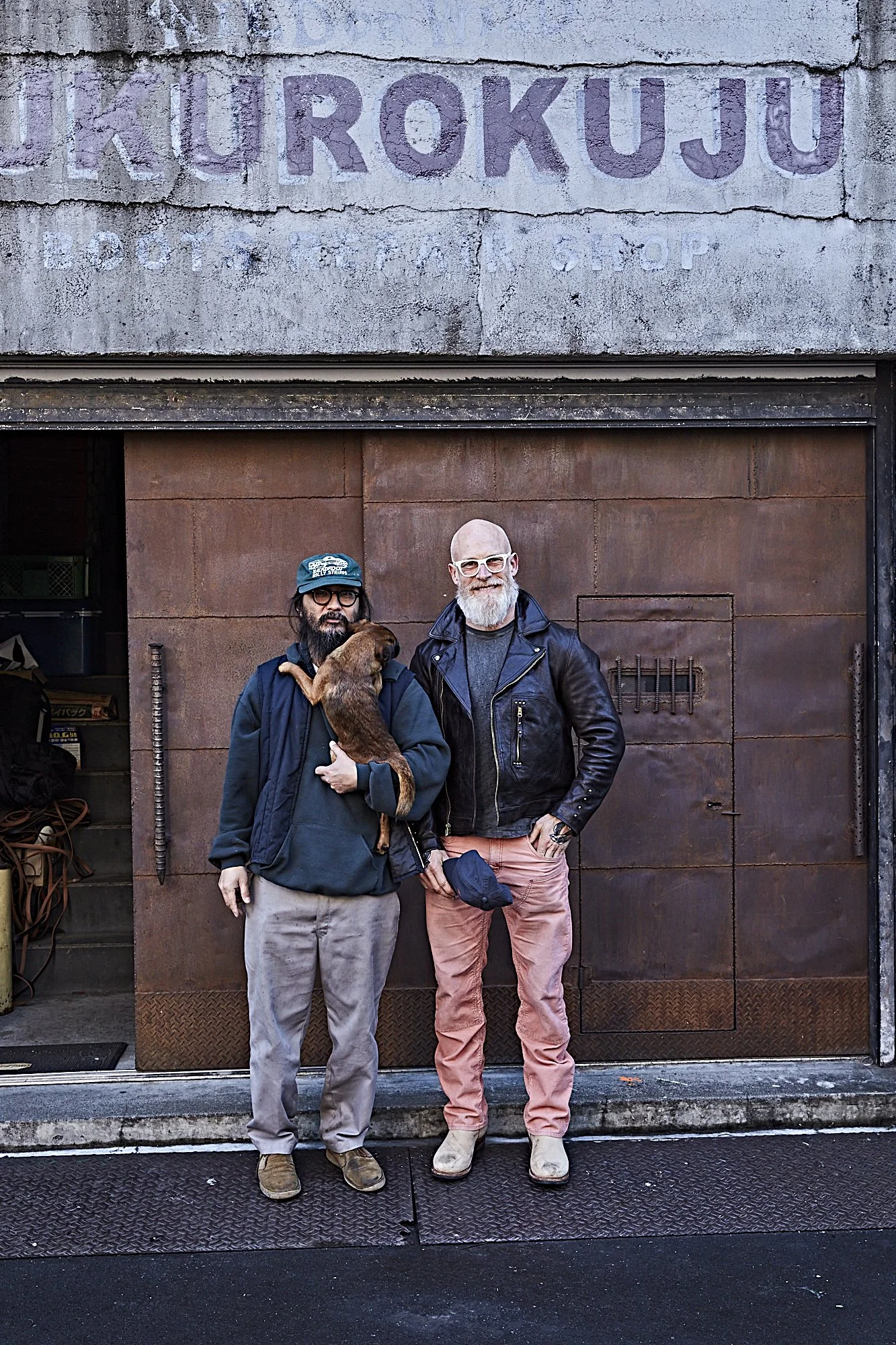 the Black Bear Brand Wフロントコーデュロイ Vintage ROSE パンツ