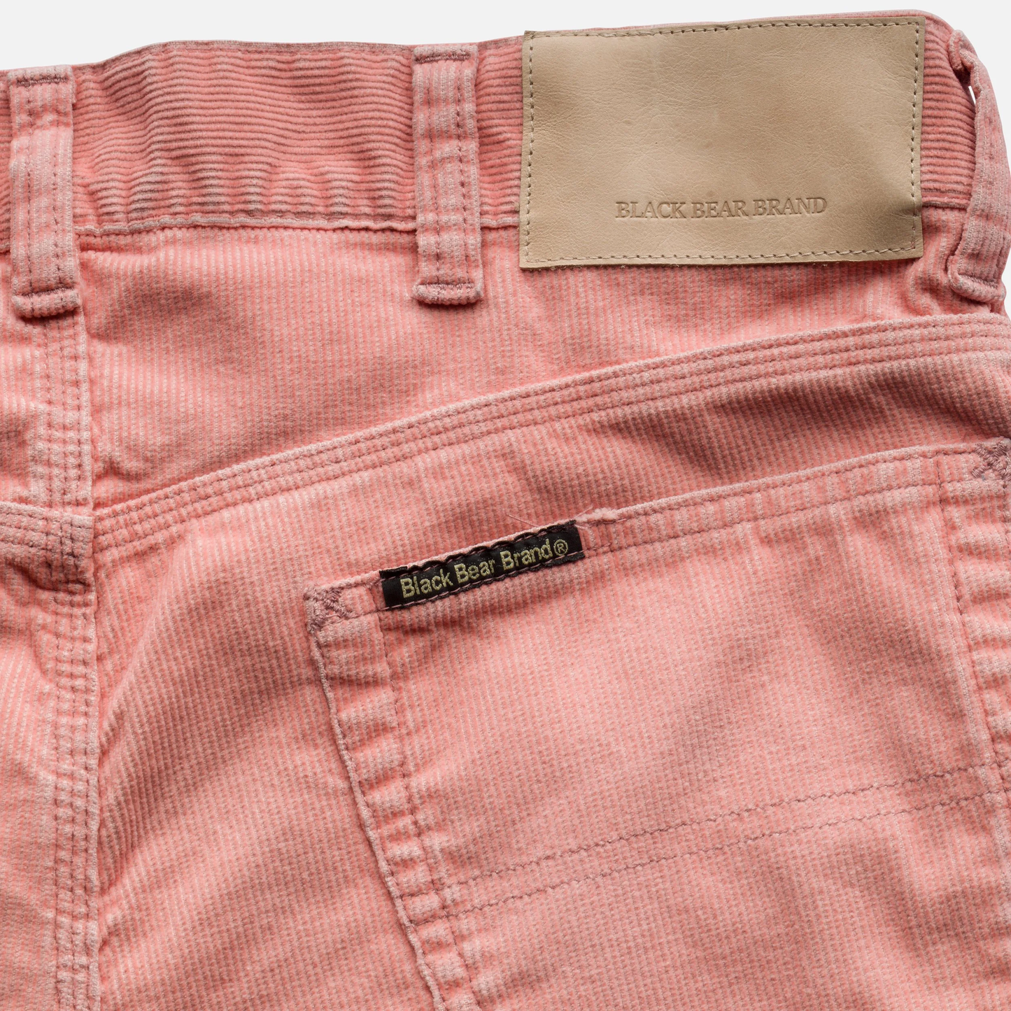 the Black Bear Brand Wフロントコーデュロイ Vintage ROSE パンツ